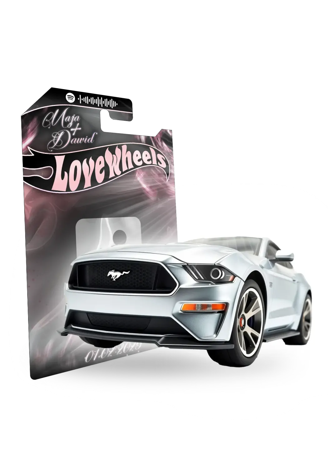 Ford Mustang Okładka Rose Gold