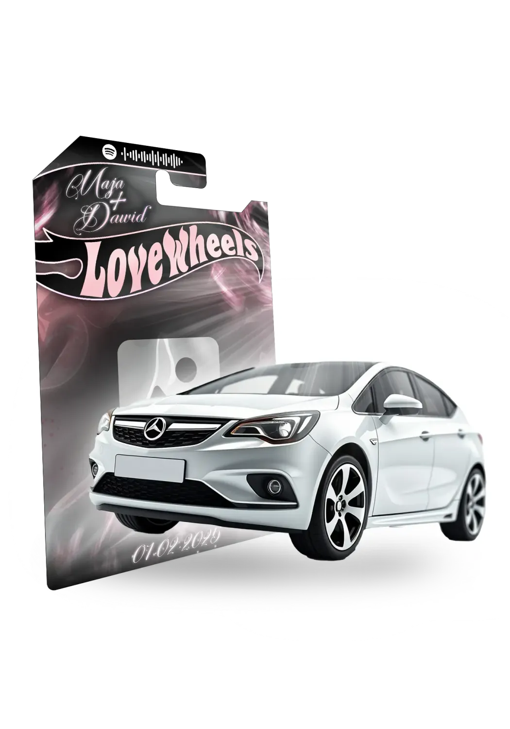 Opel Astra K Okładka Rose Gold