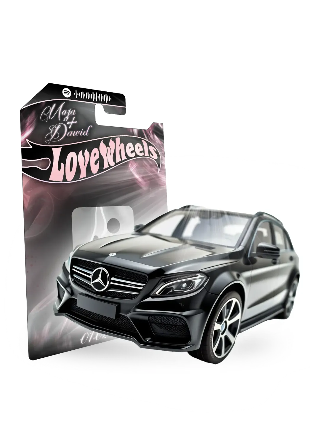Mercedes Benz GLE Okładka Rose Gold