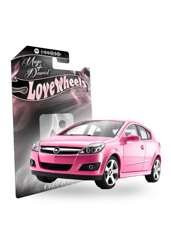 Opel Astra H Okładka Rose Gold