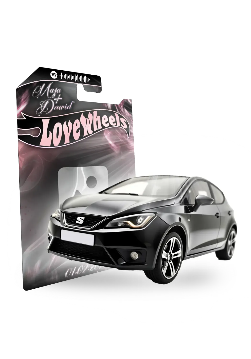 Seat Ibiza Okładka Rose Gold