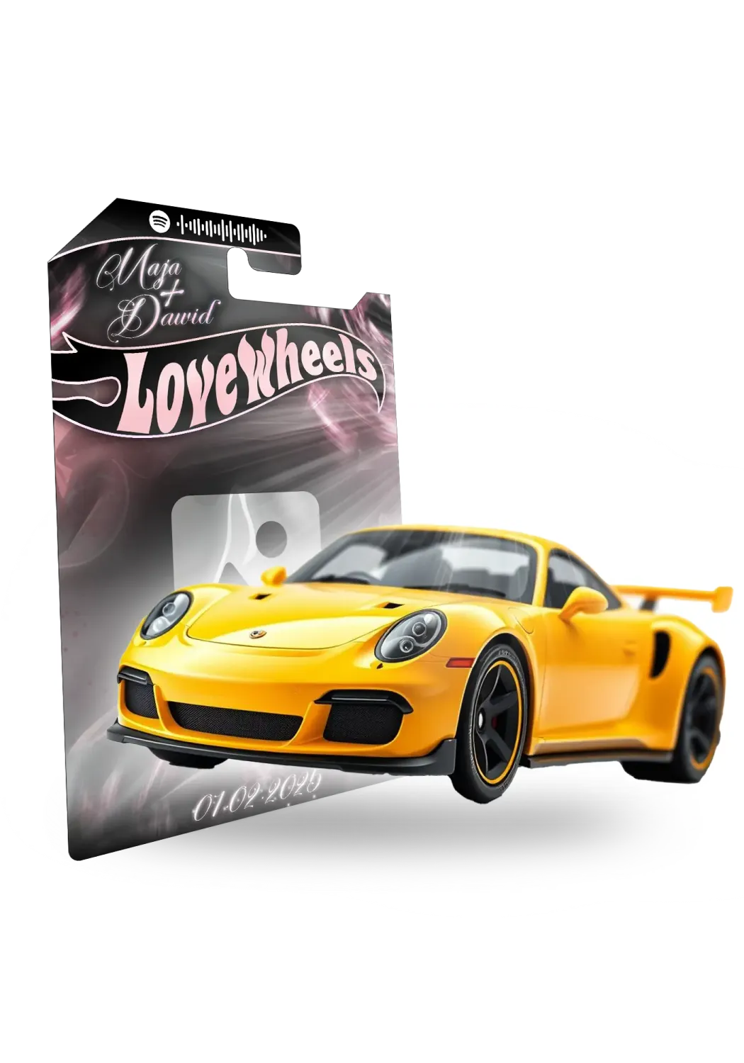 Porsche GT Okładka Rose Gold
