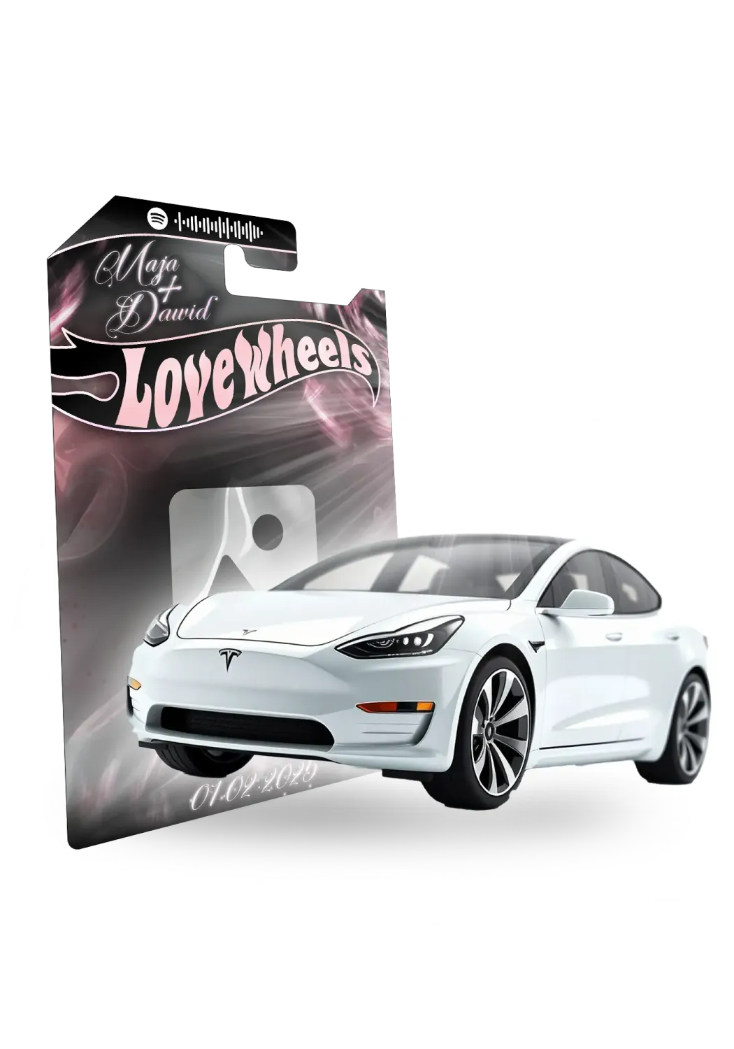 Tesla Okładka Rose Gold