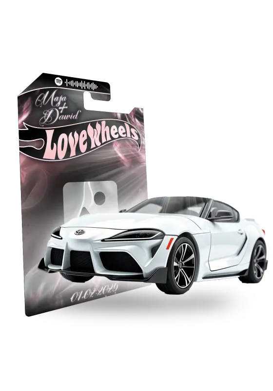Toyota GR Supra Okładka Rose Gold