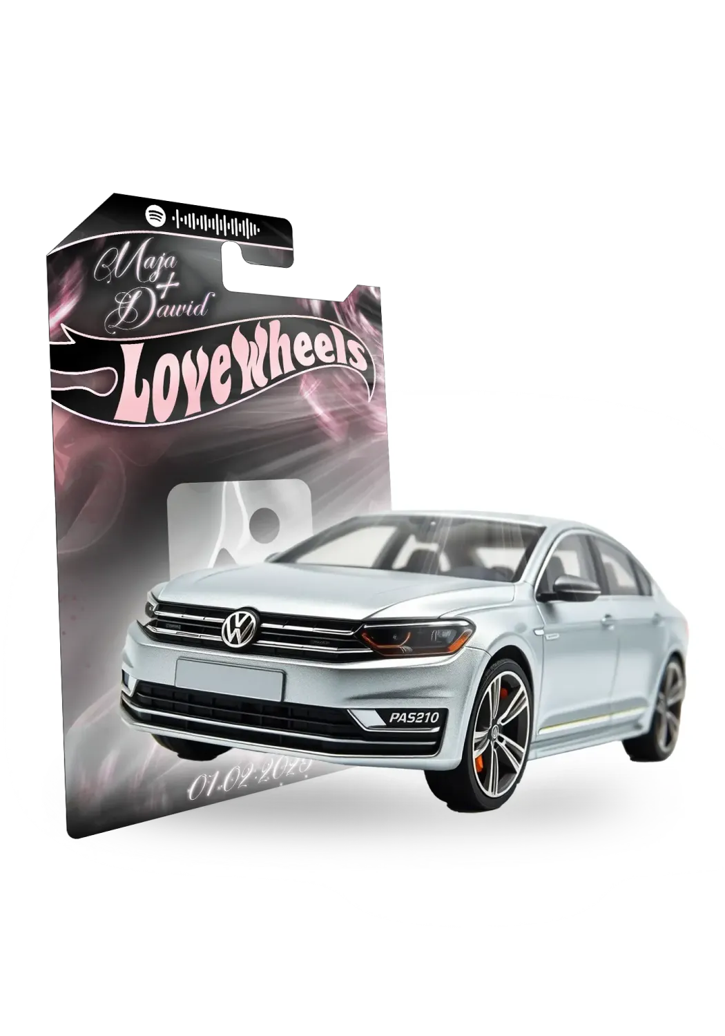 Volkswagen Passat Okładka Rose Gold