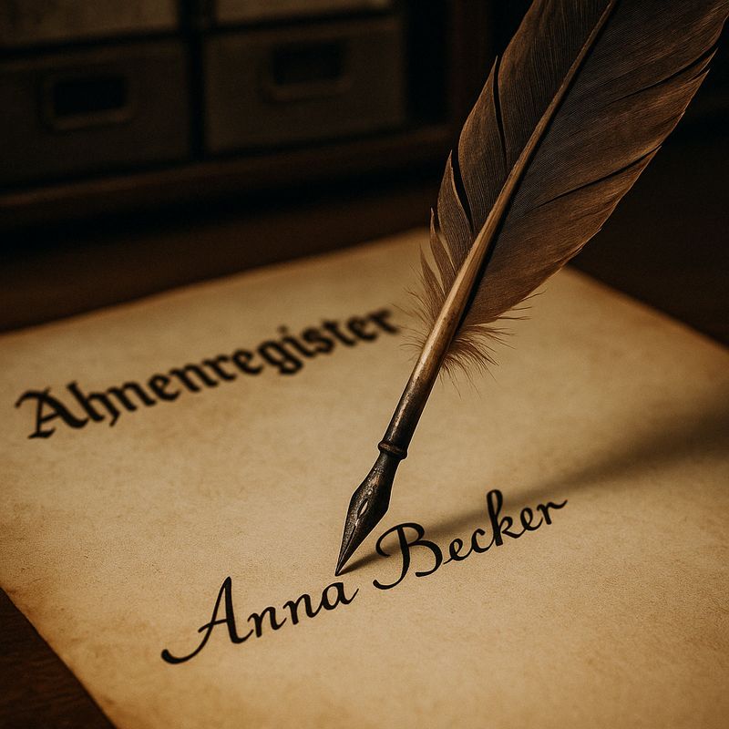 Spende für die Eintragung ins Ahnenregister