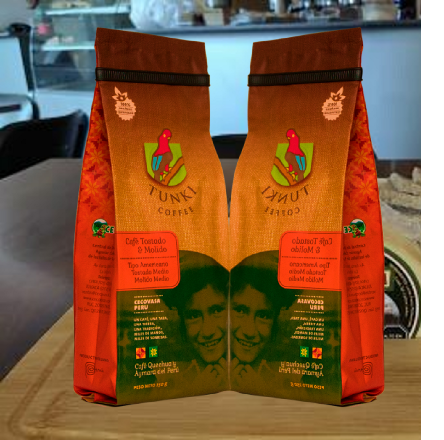 CAFÉ ORGÁNICO TUNKI