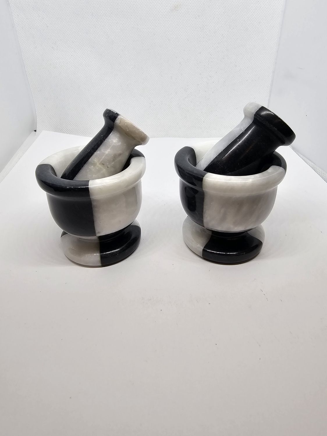 marble mortar and pestle