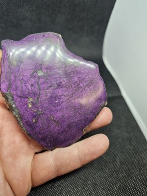 Metallic purpurite polished 245g