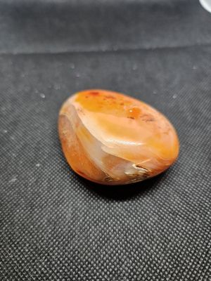 carnelian agate palm stone