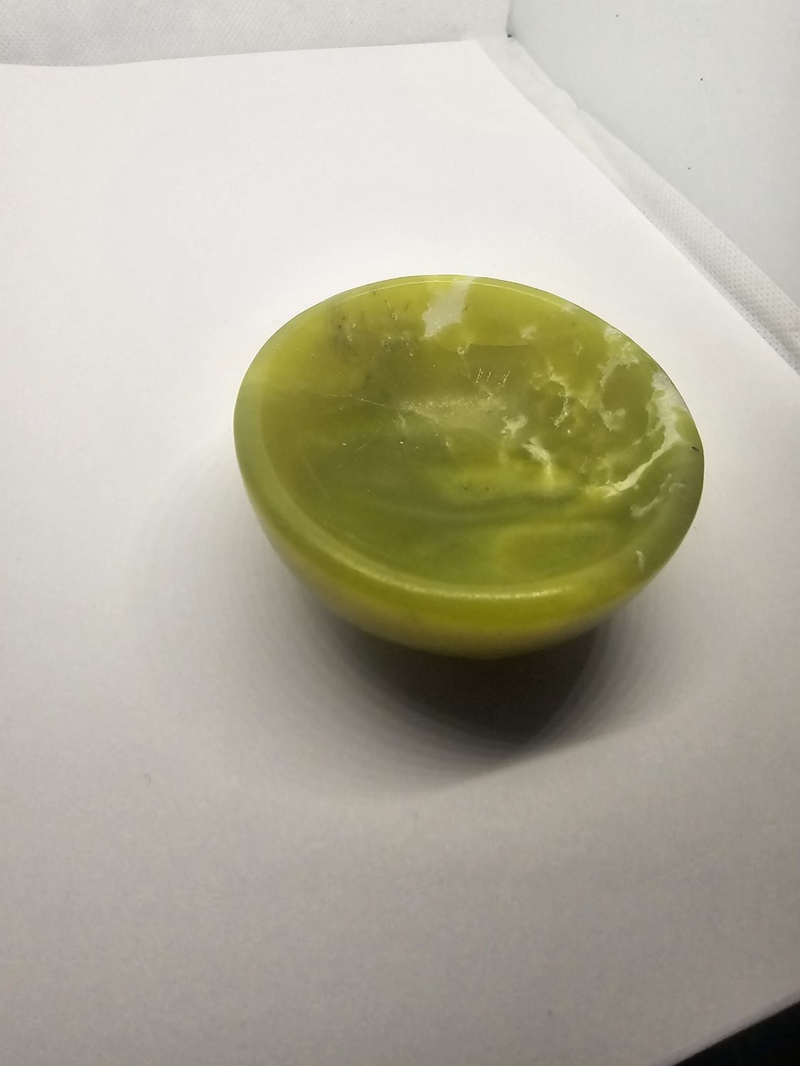 green serpentine bowl