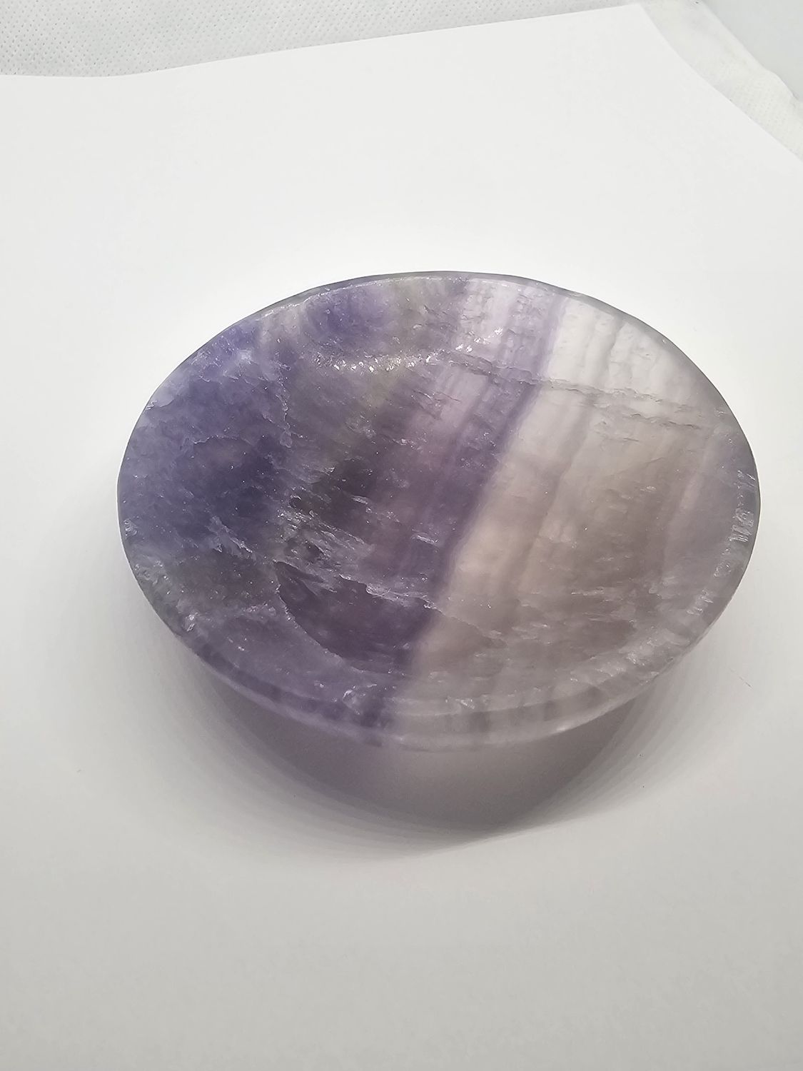 purple fluorite bowl