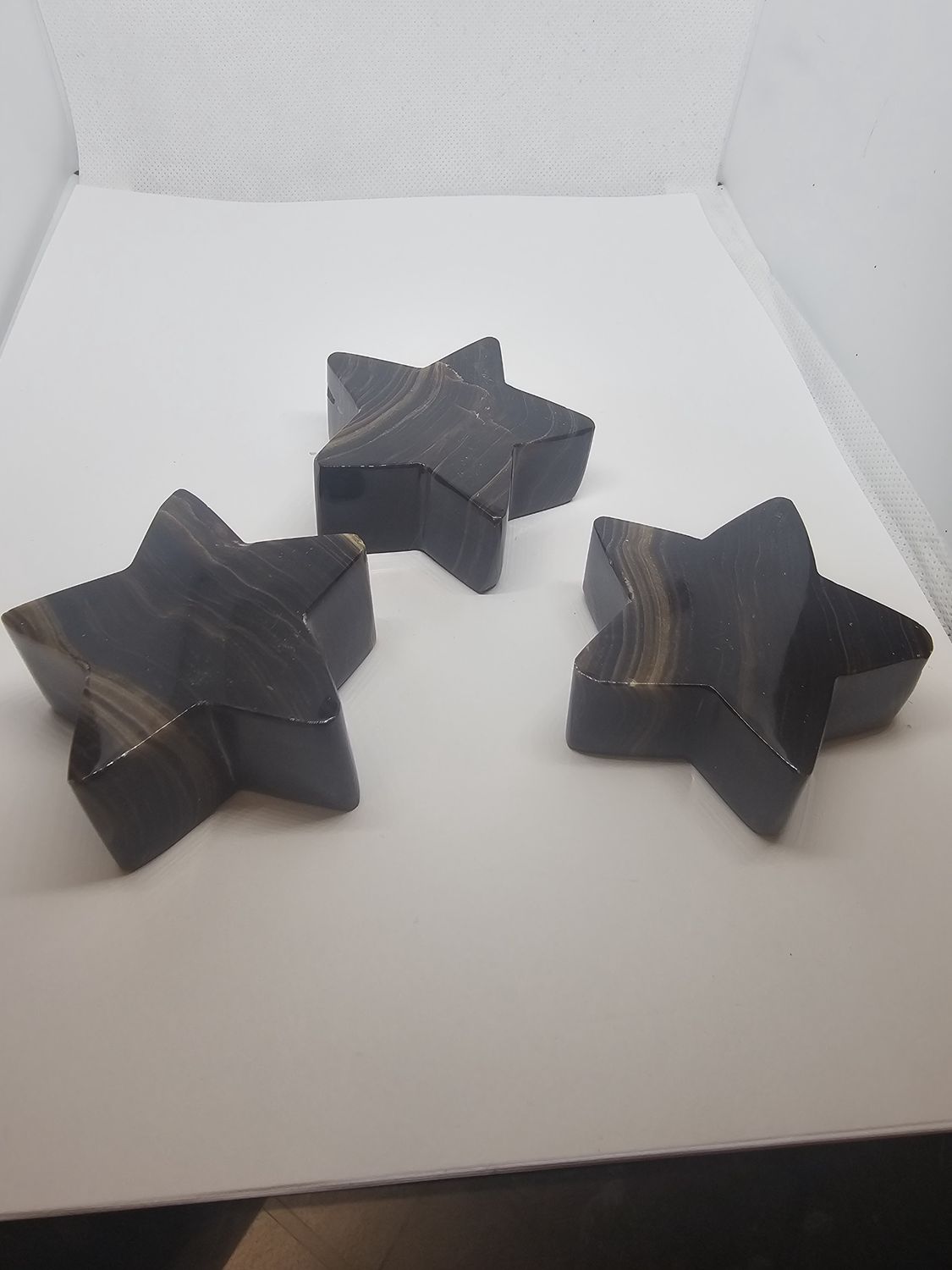 chocolate banded calcite star