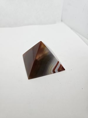 carnelian lace agate pyramid