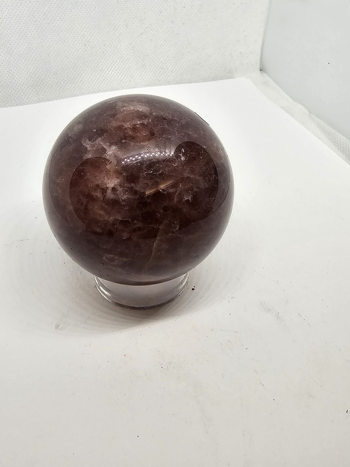 STRAWBERRY QUARTZ SPHERE