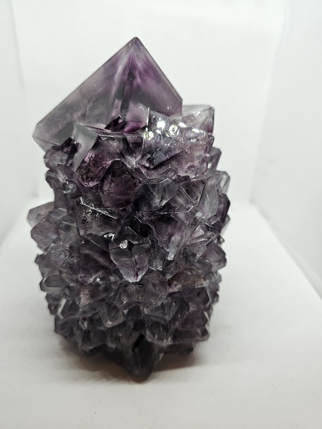 lite purple alum pineapple crystal