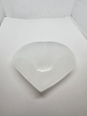 selenite heart 100mm