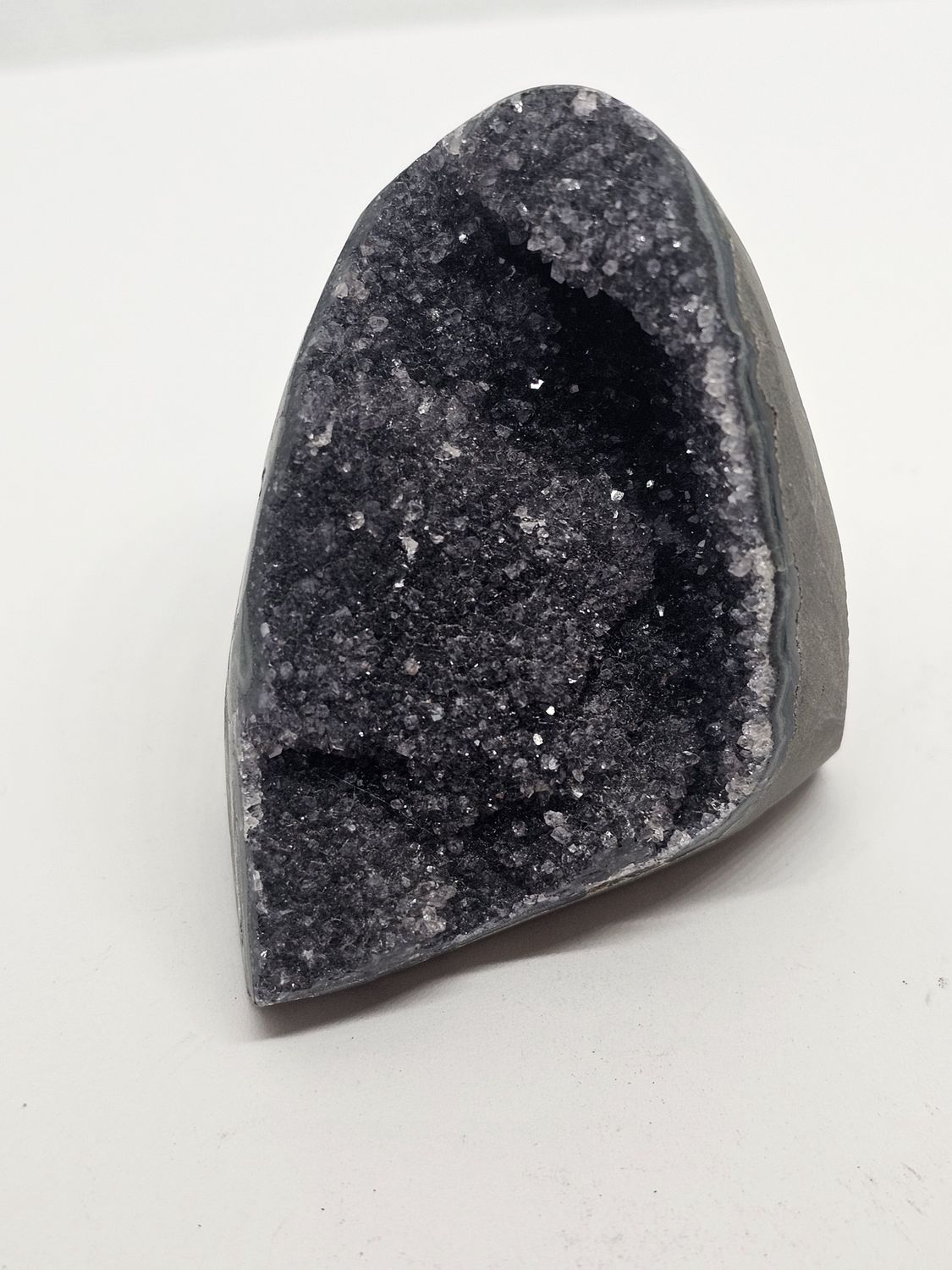 Amythest drusy black