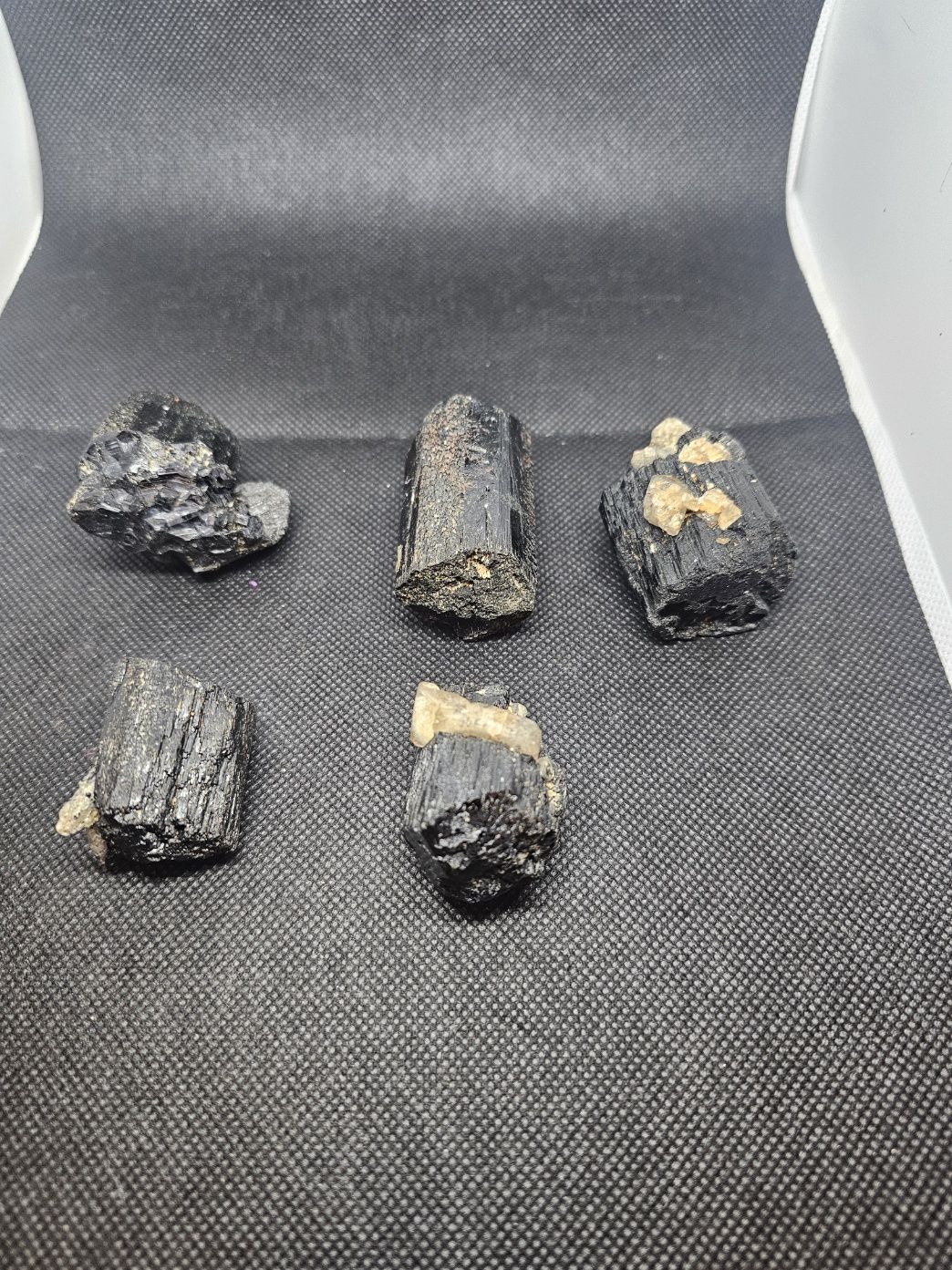 small tourmaline crystals