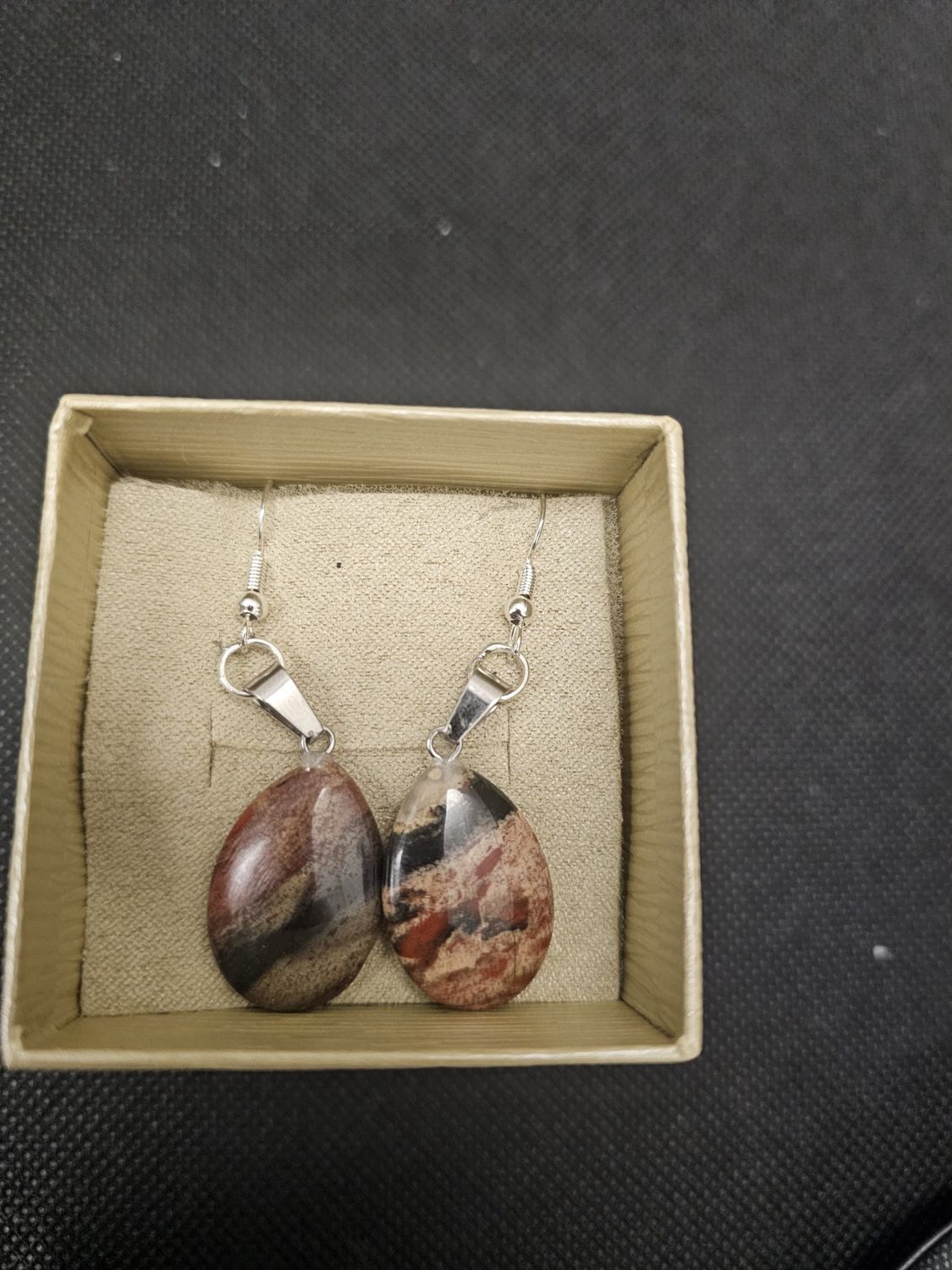 ibis jasper earrings