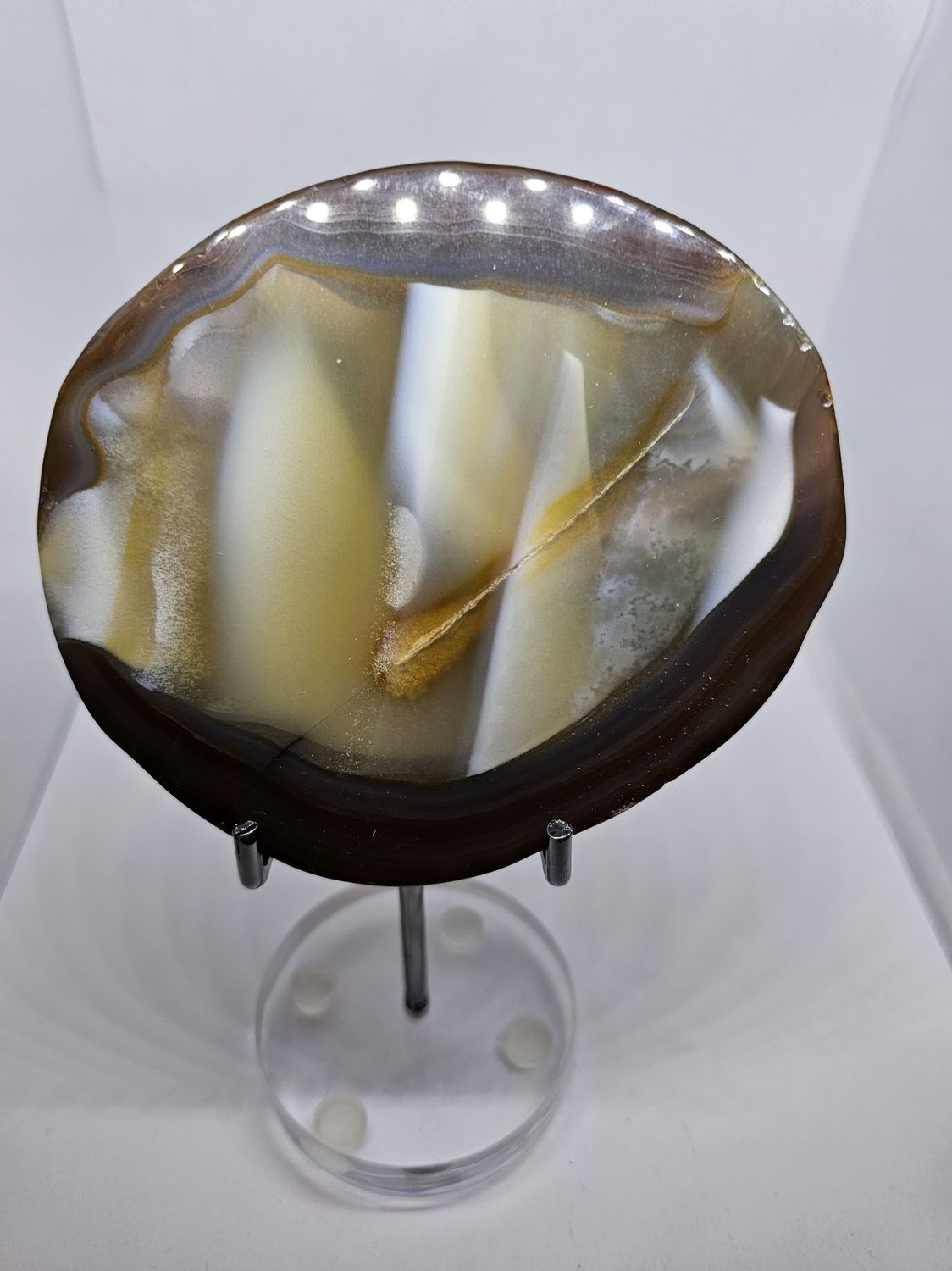 polished agate slab