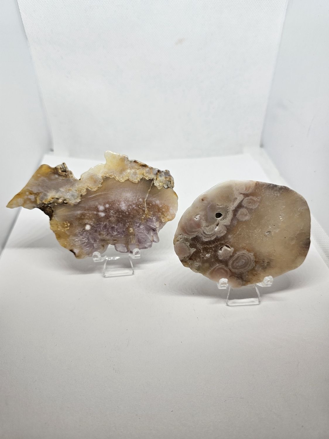 l pink amethyst slab