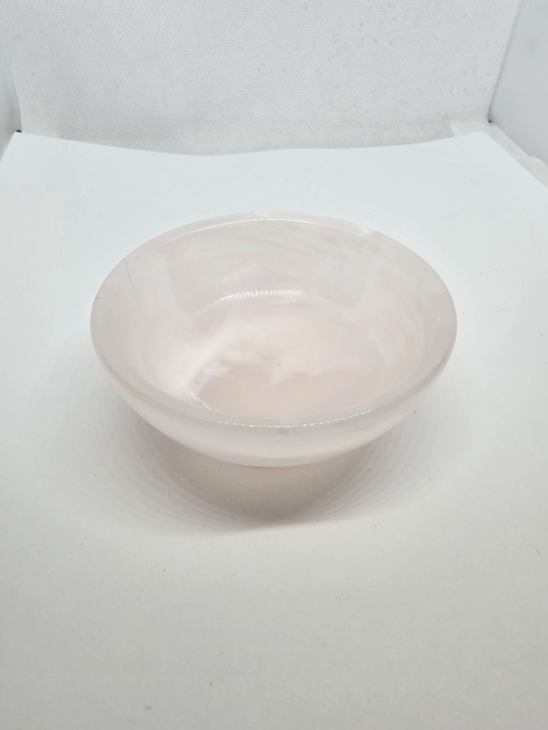 pink calcite bowl 1