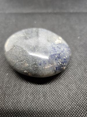 blue quarts free form palm