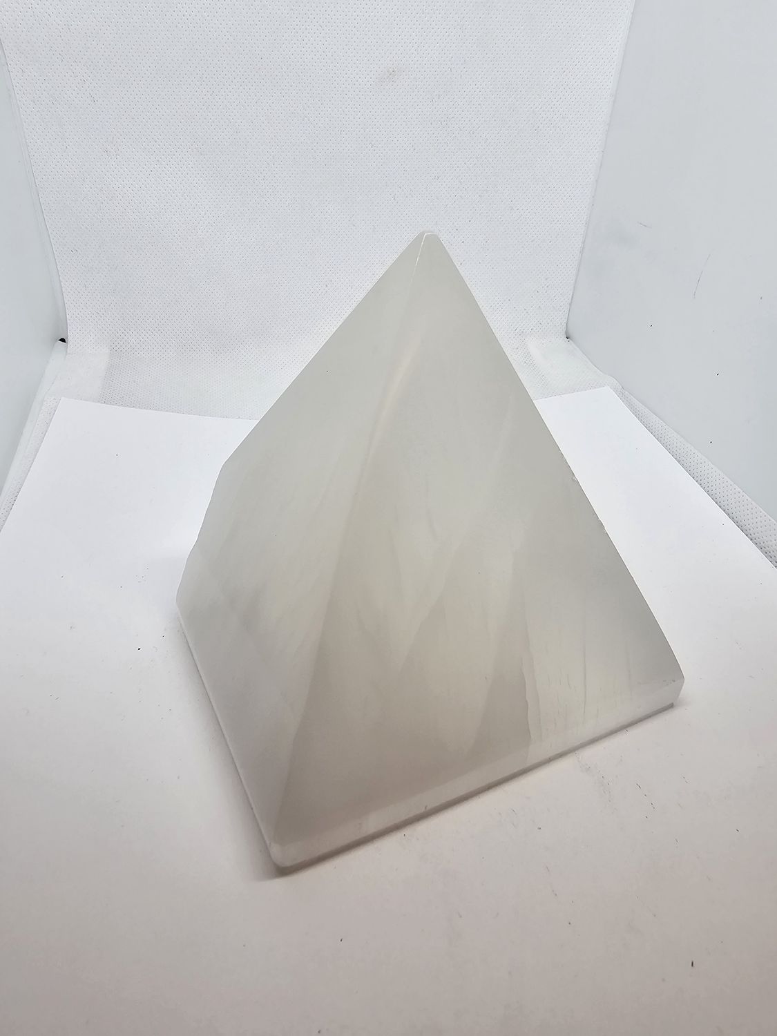 selenite pyramid