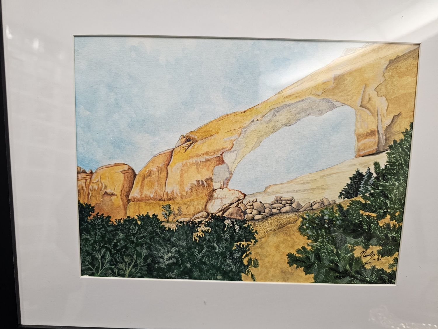 opaque water color micro realism, Arches 2