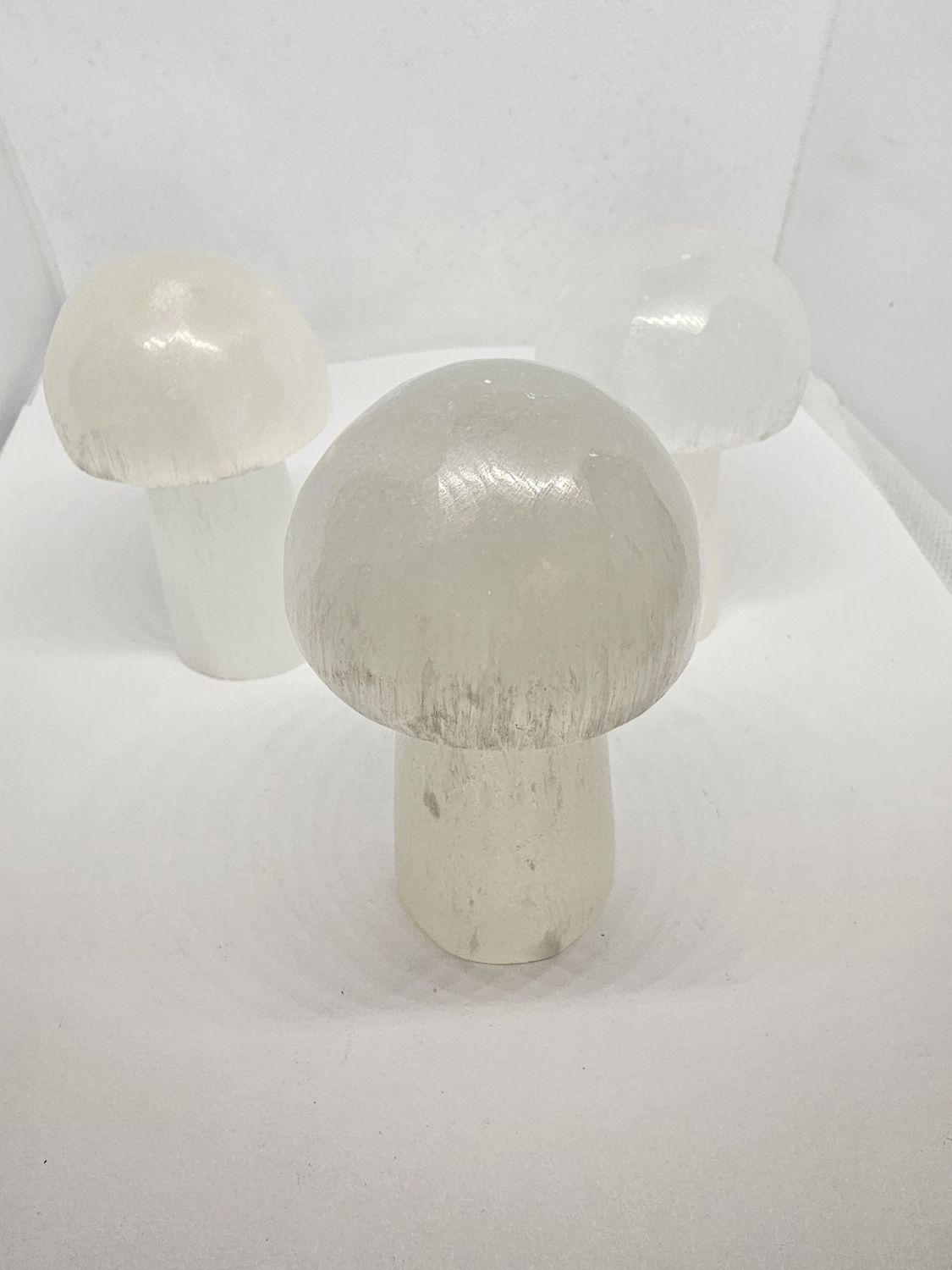 selenite mushroom 75mm