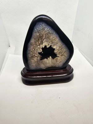 QUARTZ THUNDER EGG SLICE