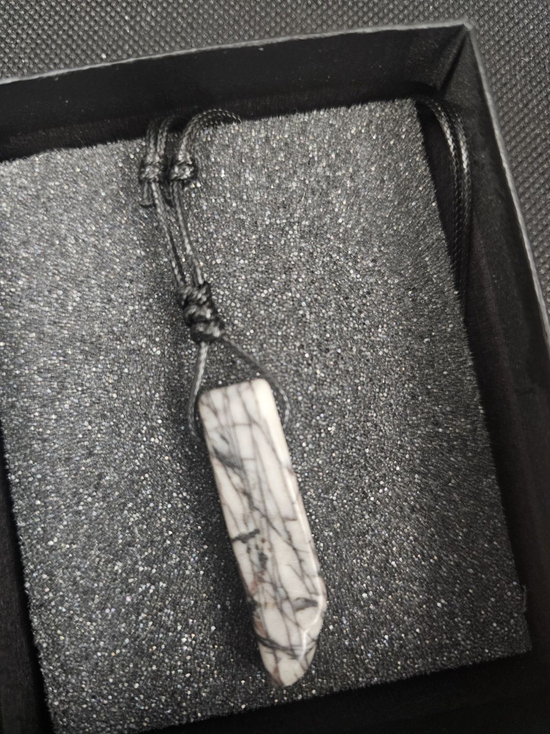 Picasso stone necklace