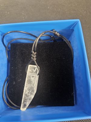 quartz necklace