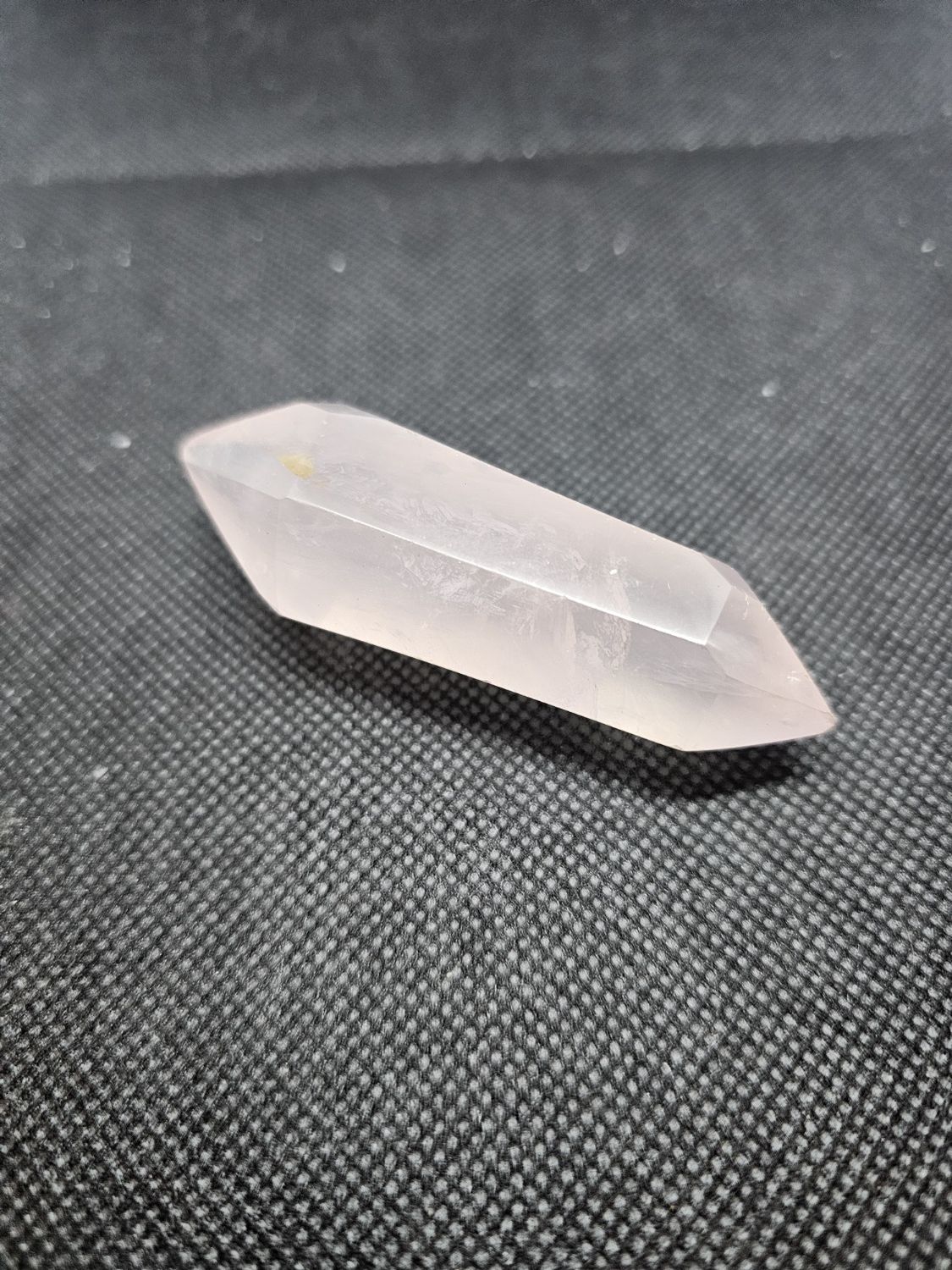 double point rose quartz