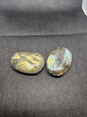 labradorite free form palm