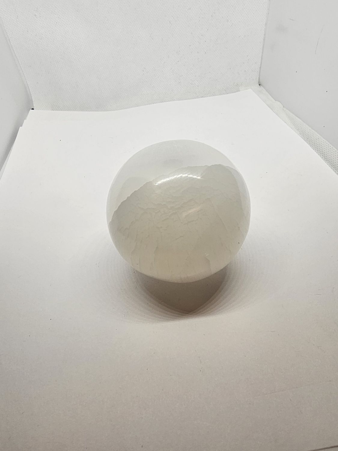 selenite sphere 60mm