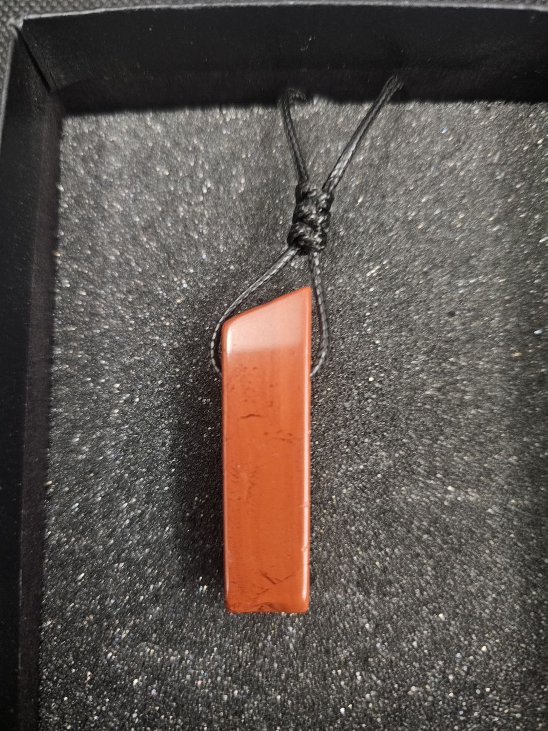 red jasper necklace