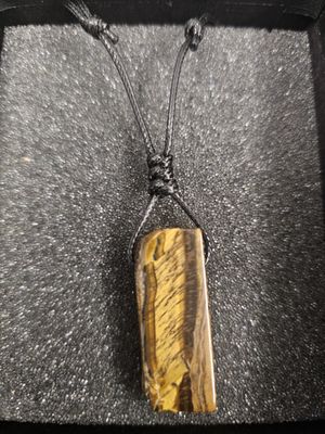 tigers eye necklace