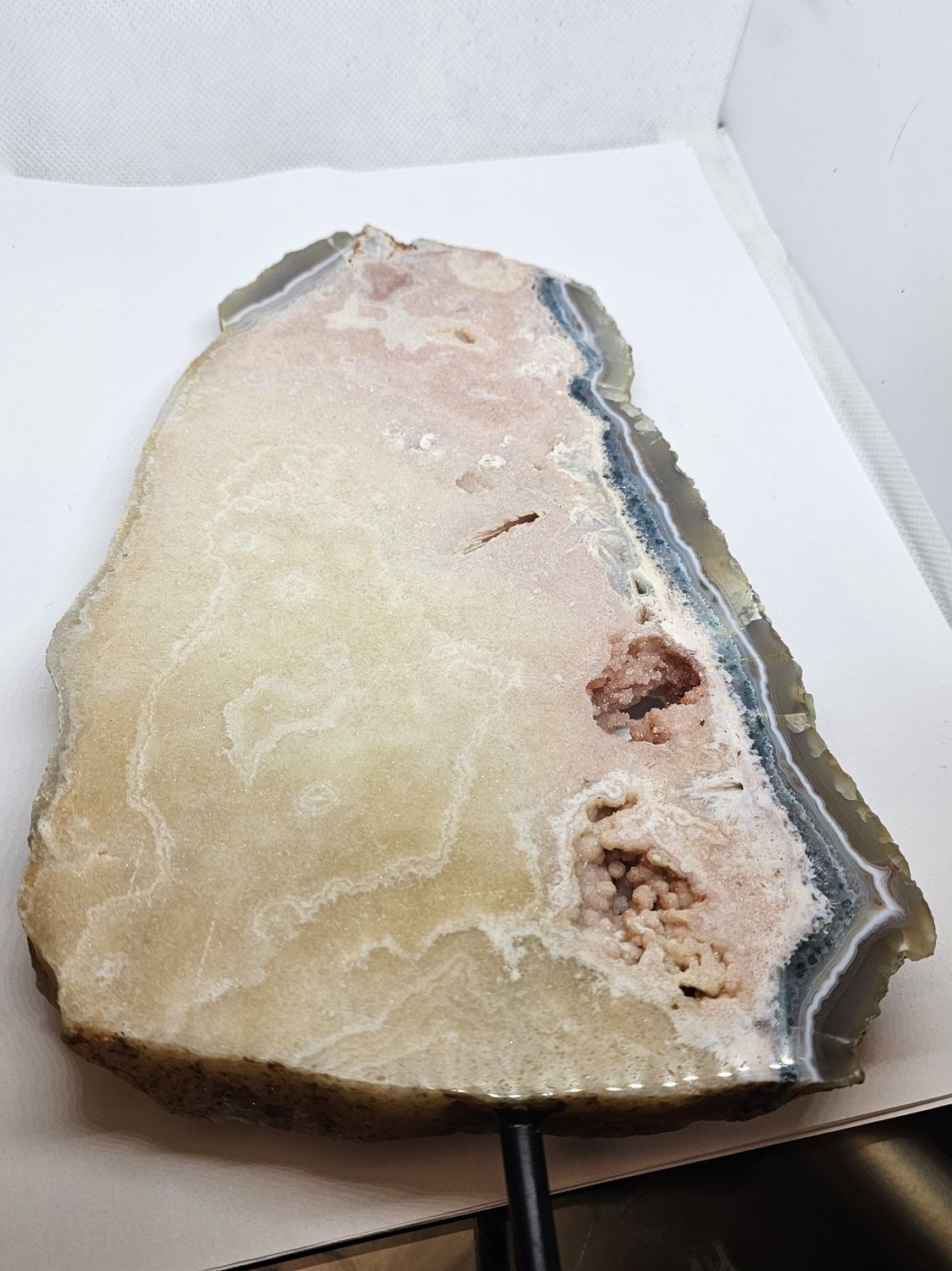 PINK AMYTHEST SLICE SET