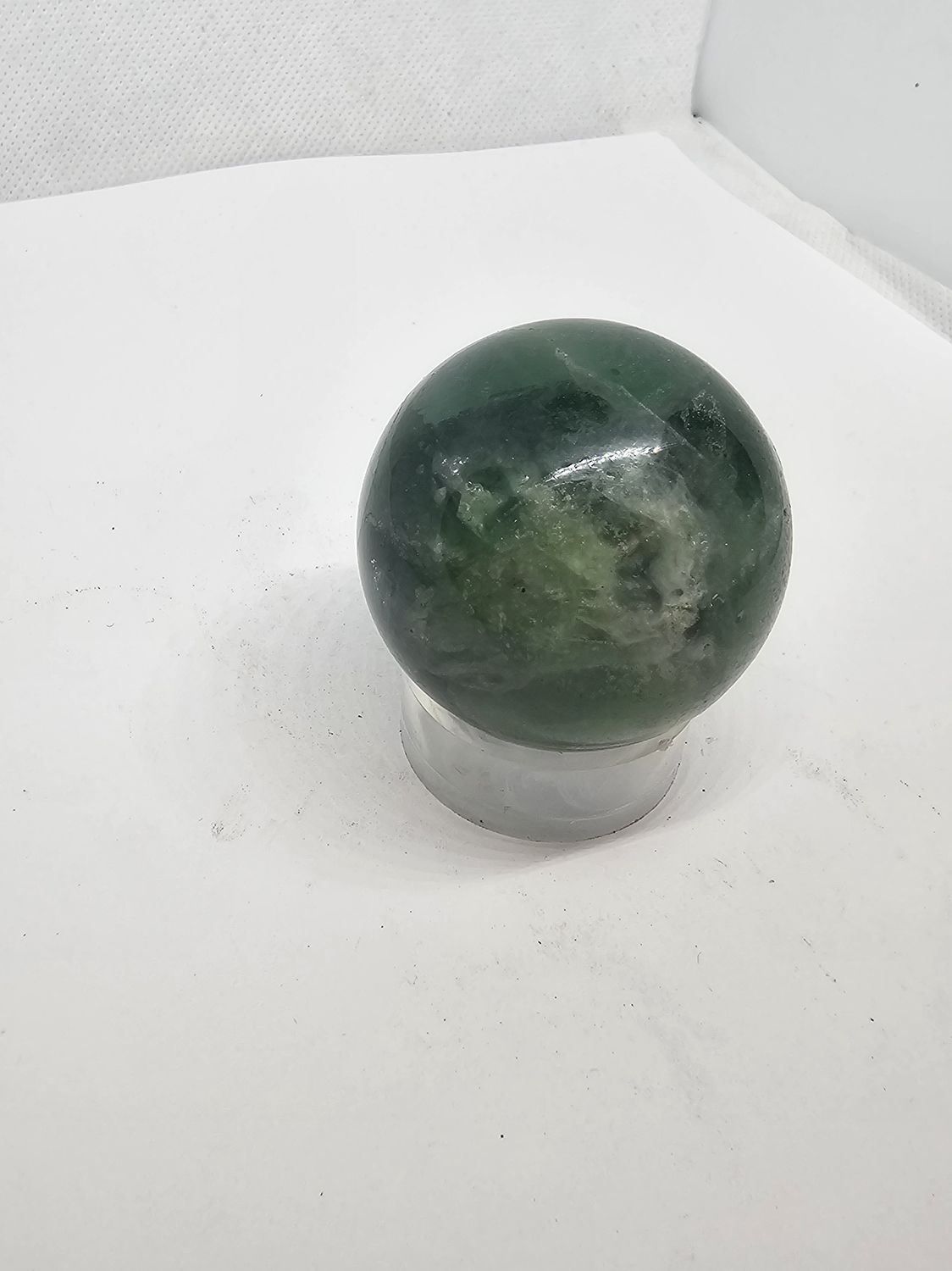 GREEN FLUORITE SPHERE