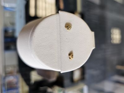 .65ct Gold Nug Earings