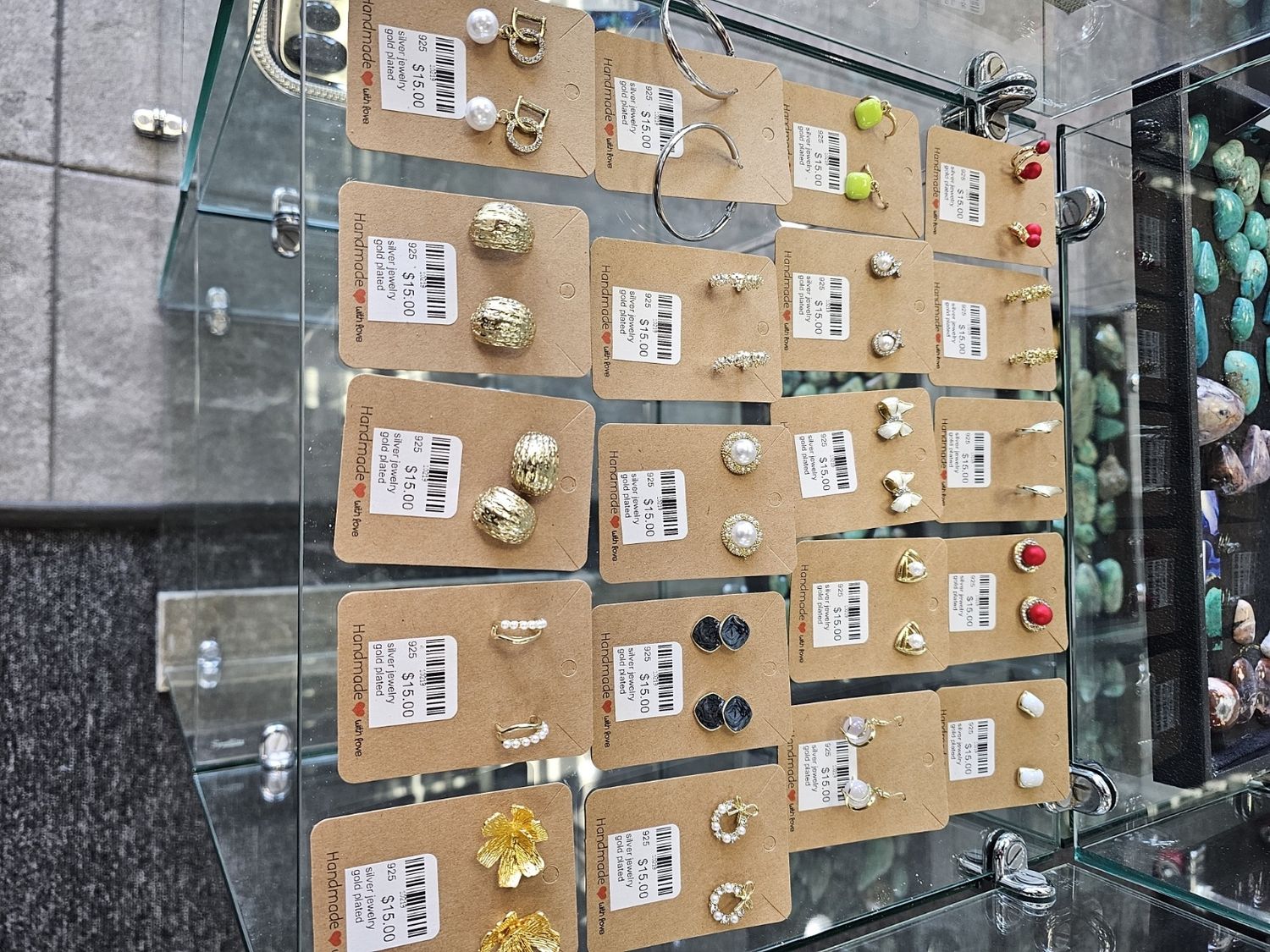 925 silver jewelry gold plated