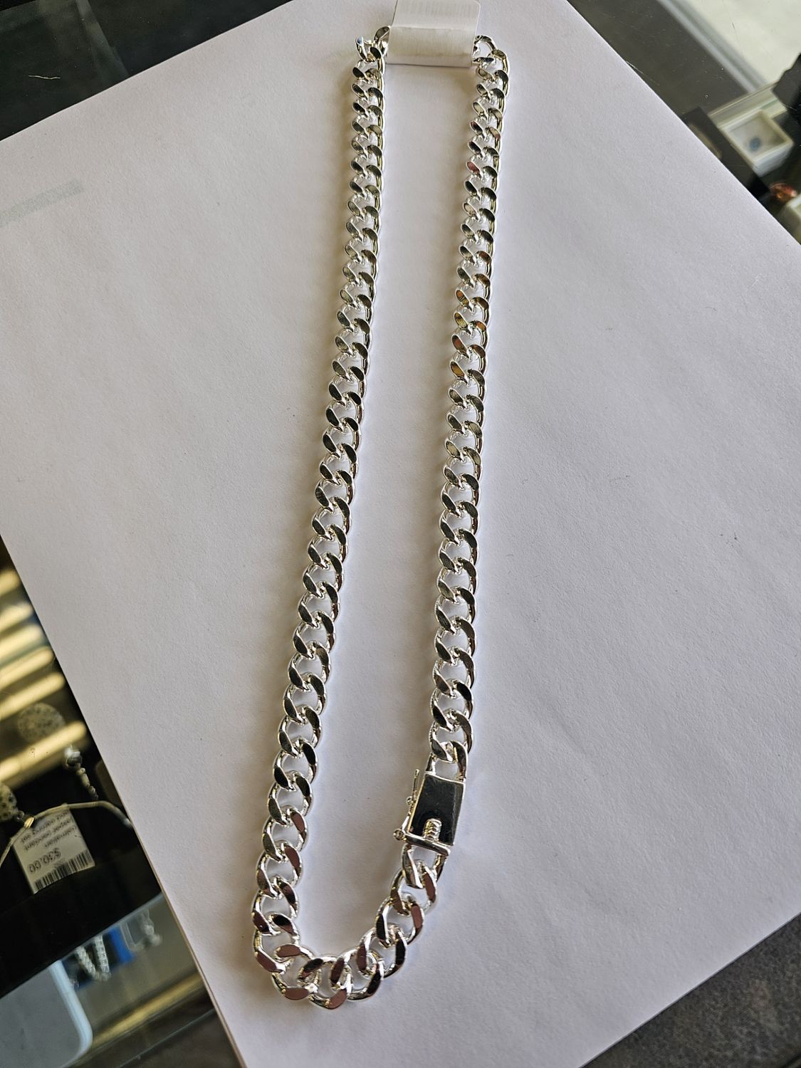 925 Cuban style necklace
