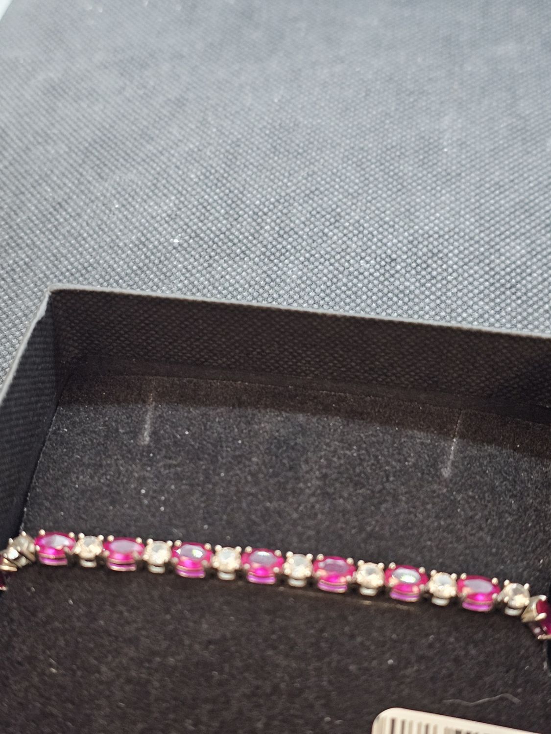 Lab Rubby Bracelet