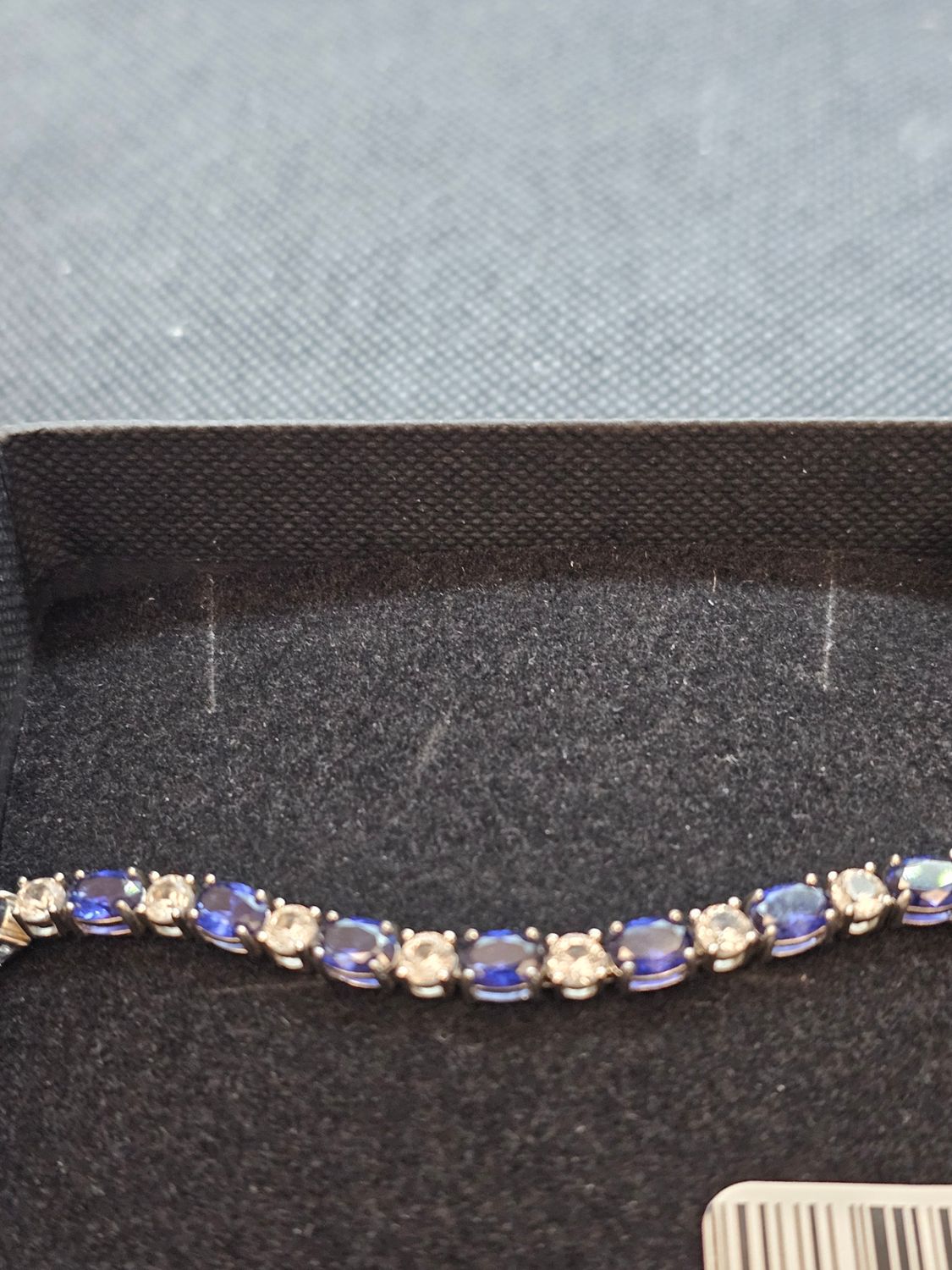 Lab Blue Saphire Bracelet