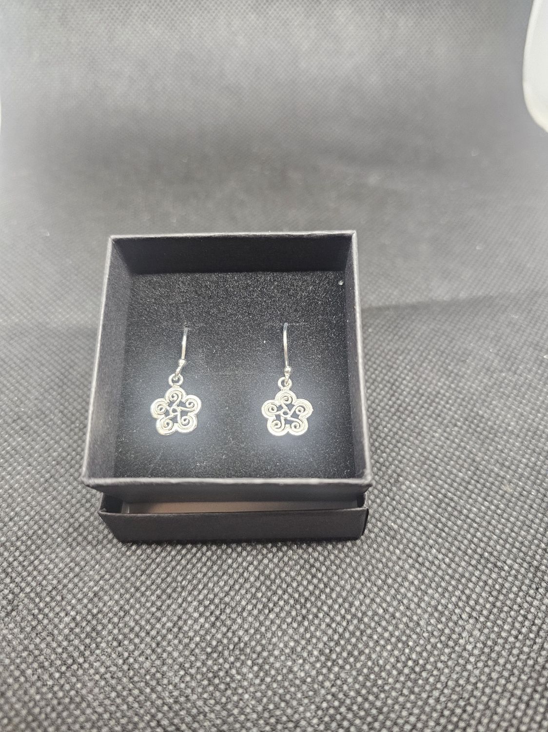 flower 925 earrings