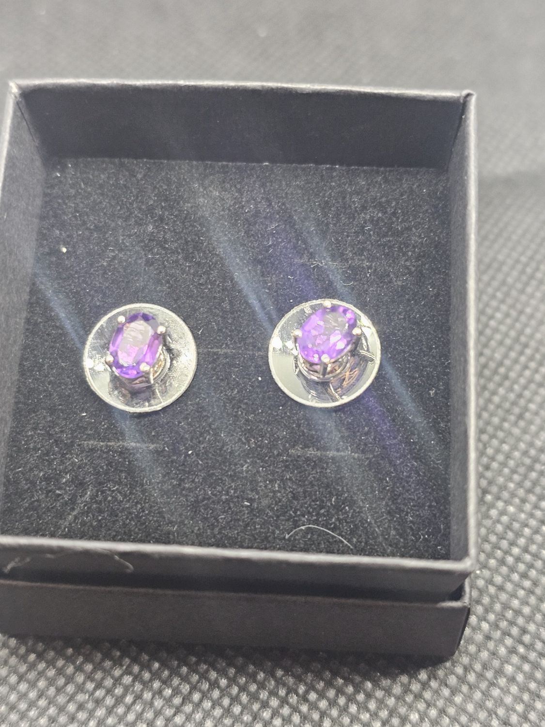 Amethyst earrings 925