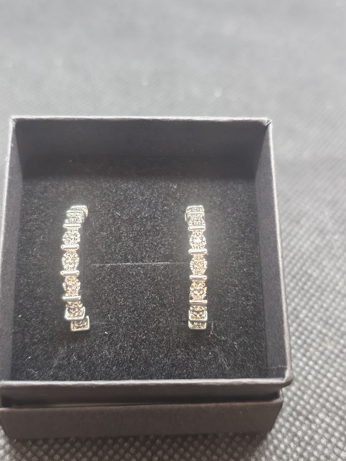 925 medium hoop earrings