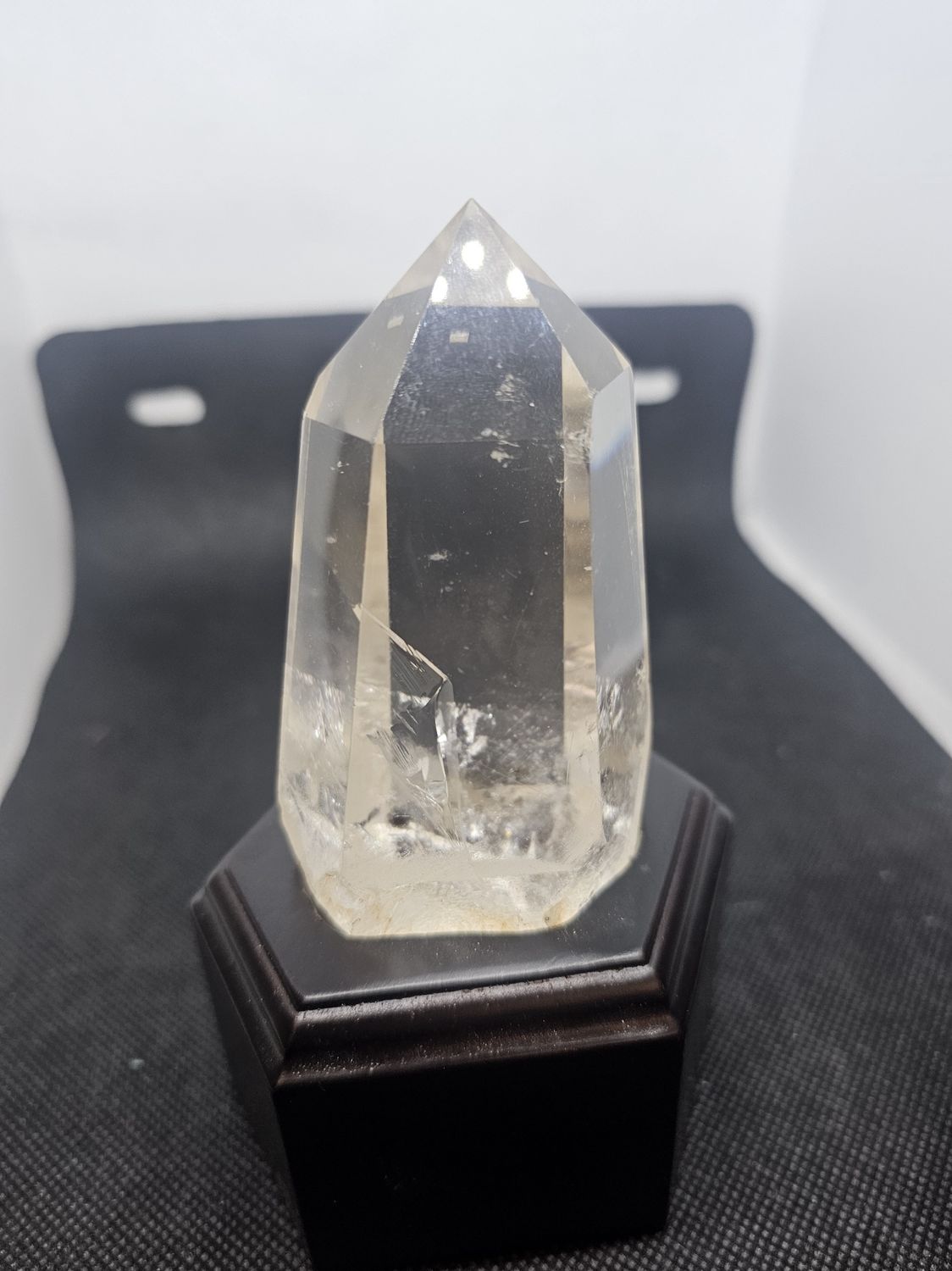 Crystal tower with custom base
